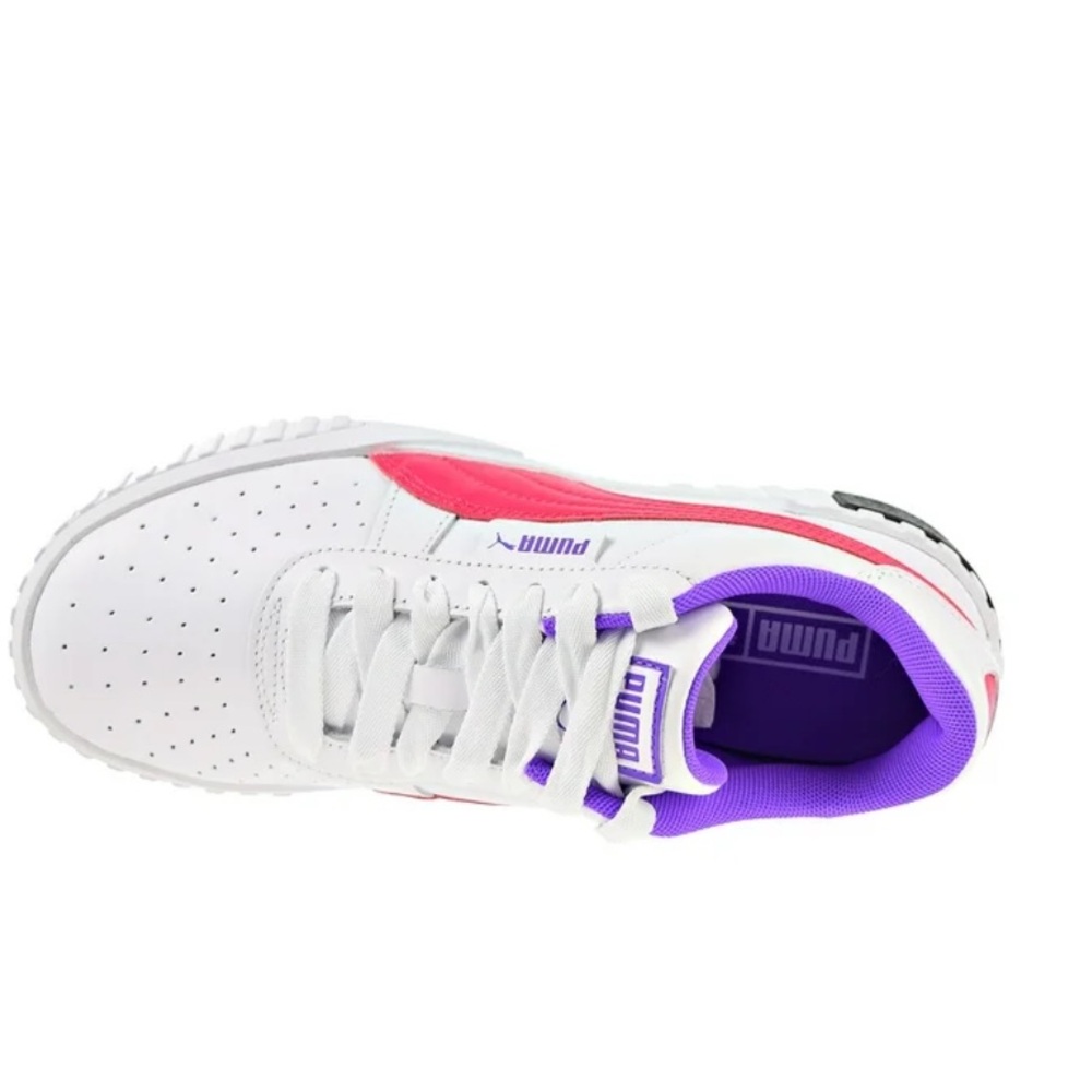 Women’s size 7 Puma Cali Chase Women's Shoes Puma White-Nrgy Rose - Picture 3 of 8